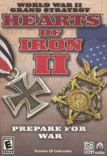   OF IRON II 2 War Strategy Sim PC game NEW in BOX 742725263413  