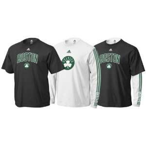  Boston Celtics adidas Youth Short/Long Sleeve T Shirt 