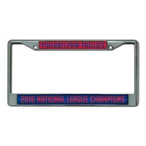   2010 National League Champions Laser Chrome Frame