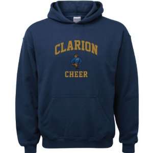  Clarion Golden Eagles Navy Youth Cheer Arch Hooded 