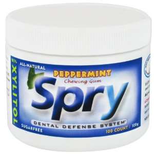  Spry Chewing Gum Peppermint   100   Gum Health & Personal 