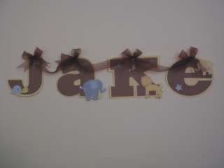   NURSEY BABY PERSONALIZE WALL LETTER CREATE A NAME CHOOSE 1  