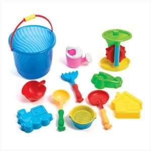  Childs Sand Bucket Beach Toy Play Set   Style 36585