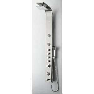  Fresca Geona Stainless Steel (Silver) Shower Panel