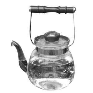   Glass 40 Ounce Chinese Glass Water Kettle Tea Pot