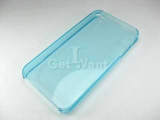 Plastic Crystal Skin Protector Case Cover Guard For Apple iPhone 4G 4 