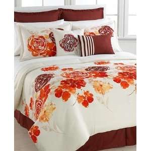  Classics Bedding, Savannah Floral Blooms 7 Piece Full Size Comforter 