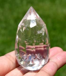 Clear Quartz Cut Teardrop Gift Cluster Crystal Brazil  