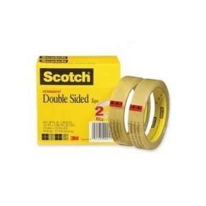  Scotch Double Sided Tape   Clear   MMM6652P3436 Office 