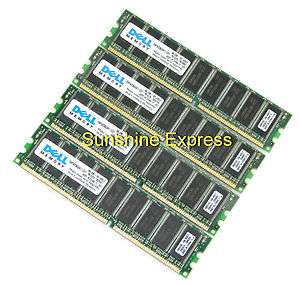 Samsung SNPWS360AK1/1GX7 4x1GB 4GB PC3200 DDR400Mhz ECC Memory 9905193 