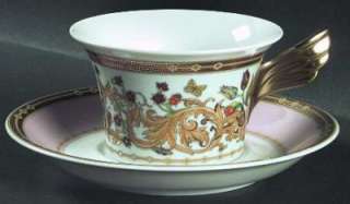 Versace By Rosenthal Le Jardin De Versa Cup Saucer 1464  