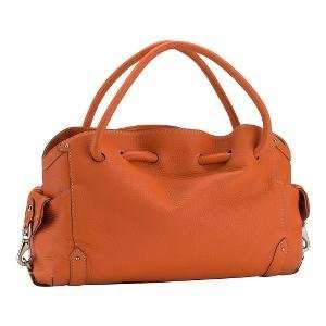 Cole Haan Bucket Tote Village Collection   Orange   Authentic & New 