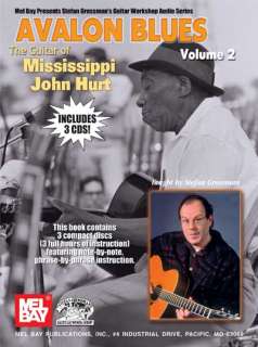 Avalon Blues Guitar Of Mississippi John Hurt Vol.2 Book  