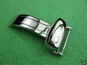 18mm SWISS STAINLESS DEPLOYMENT WATCH BUCKLE Clasp 18  