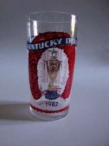 1982 Kentucky Derby Glass (s) H. Stevens  
