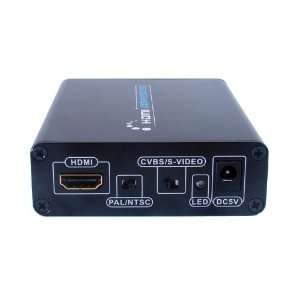  HDMI to Composite 3RCA / S video Converter Adapter (Input 