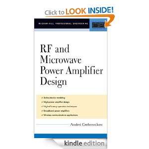 RF and Microwave Power Amplifier Design (McGraw Hill Professional 