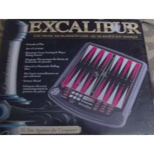  Excalibur Electronic Backgammon Game Toys & Games