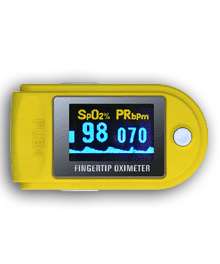 FDA&CE Approved Fingertip Pulse Oximeter,SPO2 Monitor, Oximeter + Free 