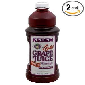 Kedem Juice Light Concord Grape, 64 ounces (Pack of2)  