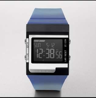 Diesel Blue Digital Thermal Attraction Black Dial Watch