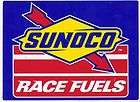 Sunoco Racing Fuel Decal Stickers 7 1/2 inch Long Size 