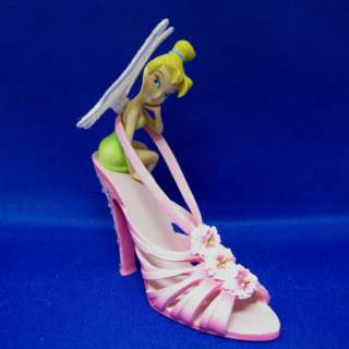 In The Pinks Tinkerbell Shoe Fairy Disney Figurine  
