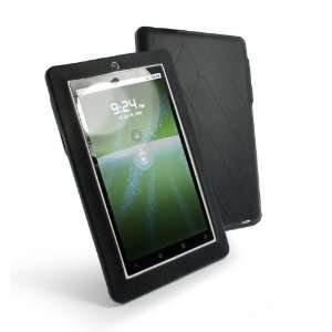 Tuff Luv Silicone skin for Creative ZiiO 7 tablet   Black 