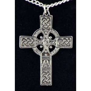  Celtic Cross Necklace Nordic Gothic Warrior God King 