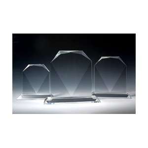  CRYSTAL C411    Diamond Award optical crystal award/trophy 