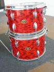60s Slingerland Red Tiger 5 Piece Drum Set $849  