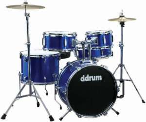Drum 5 Piece Junior Drum Set  D1PB  New  Police Blue  