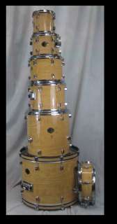   Drums Include 10x7, 12x8,13x9, 8x7 Rack Toms, 16x16 Floor Tom