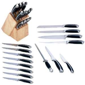   Cutlery Set in Wood Block   DBL FGD BOLSET KTCH CUTLERY ST Kitchen