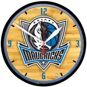 Dallas Mavericks Round Clock 