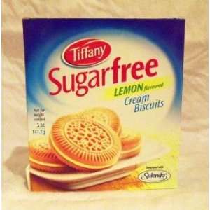  Tiffany   Sugar Free Lemon Flavor Cream Cookie   5 oz 