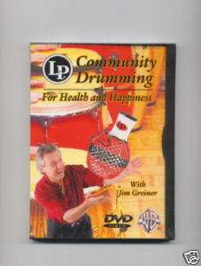COMMUNITY DRUMMING HAND PERCUSSION CONGAS DVD DRUM NEW  