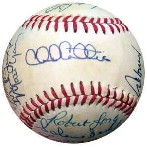   Team Autographed AL Baseball Reynolds, Davis, Swift PSA/DNA #H46008