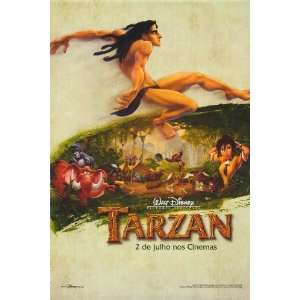  Tarzan (1998) 27 x 40 Movie Poster Brazilian Style B