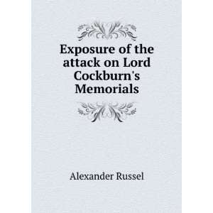   on Lord Cockburns Memorials Alexander Russel  Books