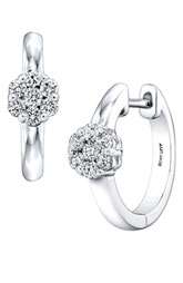 Bony Levy Flower Diamond Hoop Earrings ( Exclusive) $1,990 