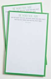 Bens Garden Be Who You Are Note Pads (2 Pack) $14.00