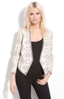 Parker Embroidered Linen Matador Jacket  