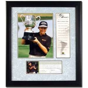LPGA Annika Sorenstam Unsigned Major Moments Collection 17x19 Framed 