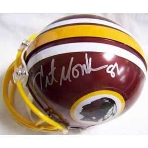 Art Monk Autographed / Signed Washington Redskins Mini Helmet