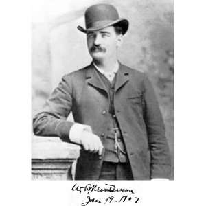  William Bat Masterson American Old West Lawman Reprint 