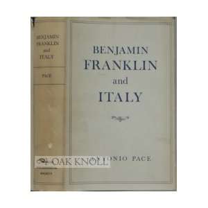 Benjamin Franklin and Italy [Hardcover]