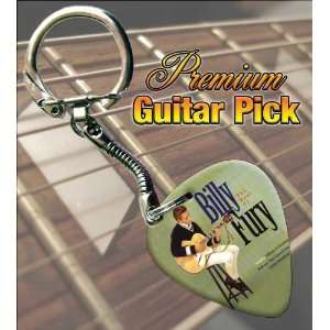 Billy Fury Premium Guitar Pick Keyring