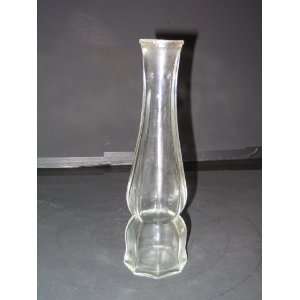  Clear Glass Bud vase 
