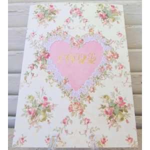  Carol Wilson Valentines Card   Rose Bouquet   Love 